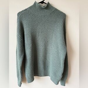 American Eagle Outfitters Sage Cowl Neck Sweater